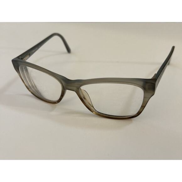 Anne Klein‎ Eyeglass Womens AK5020 320 52/16/135 07/14 Horn Rim Teal Frames Only - Picture 1 of 10